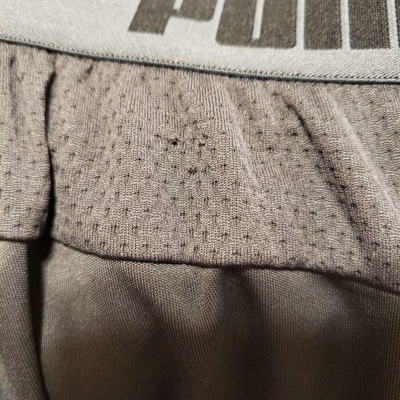 PUMA Men's Grey & Black Sweat Pants, Size Small - Picture 4 of 4